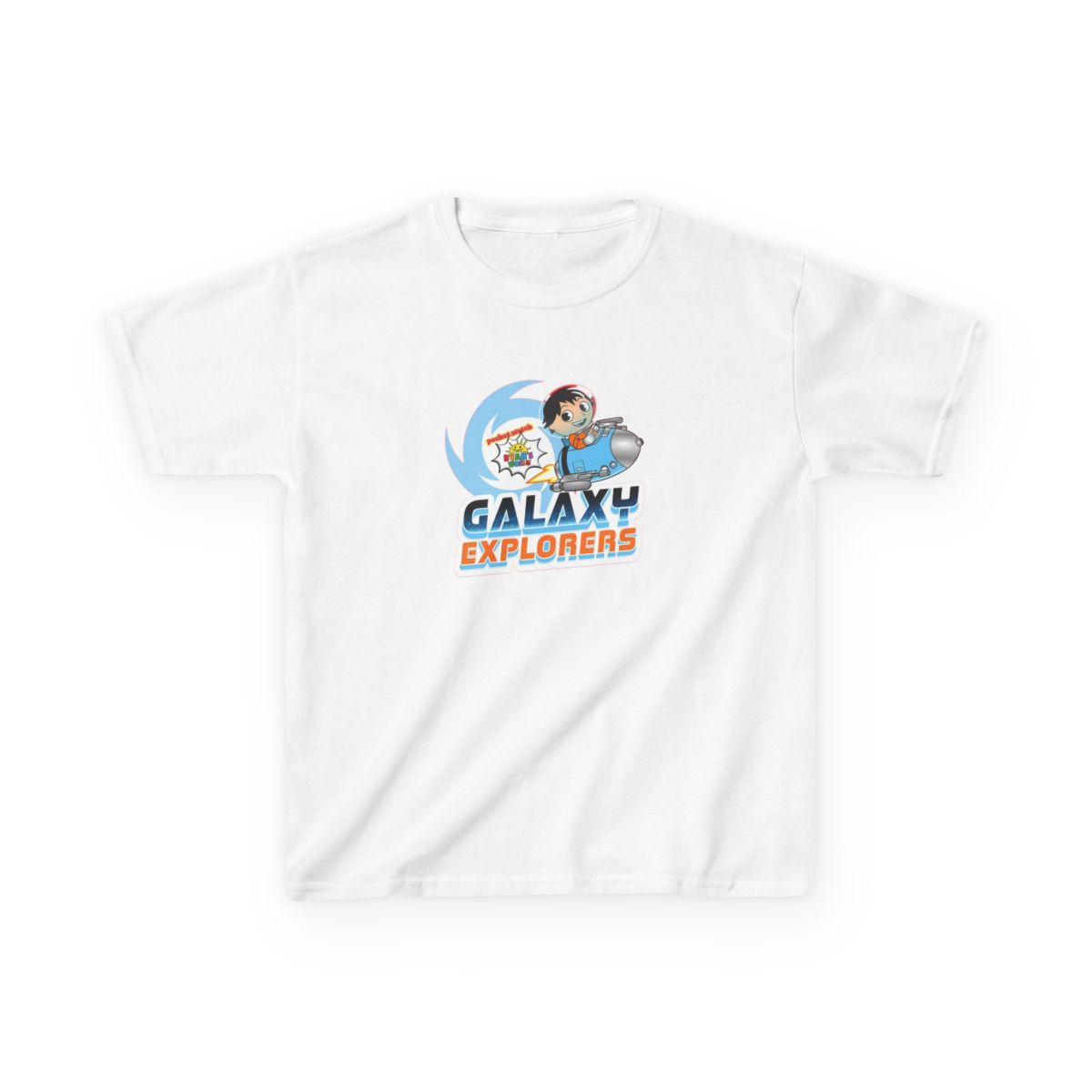 Galaxy Explorers Kids T-Shirt | Space Rocket Cartoon Astronaut, Kids Tee | Ryan's World